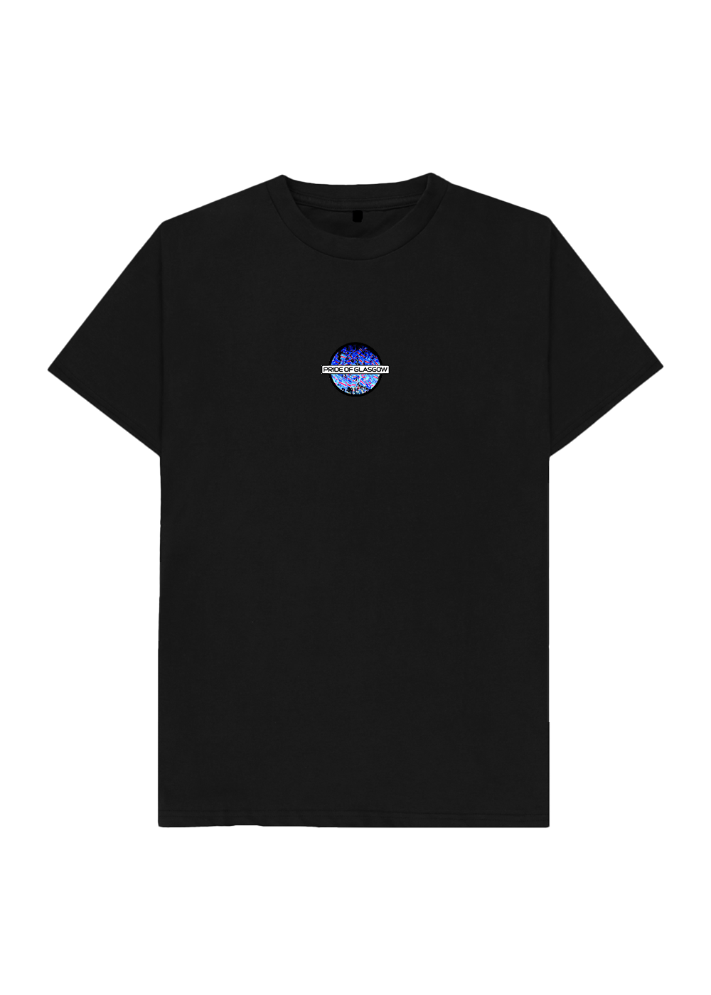 BLACK CENTRAL LOGO T-SHIRT