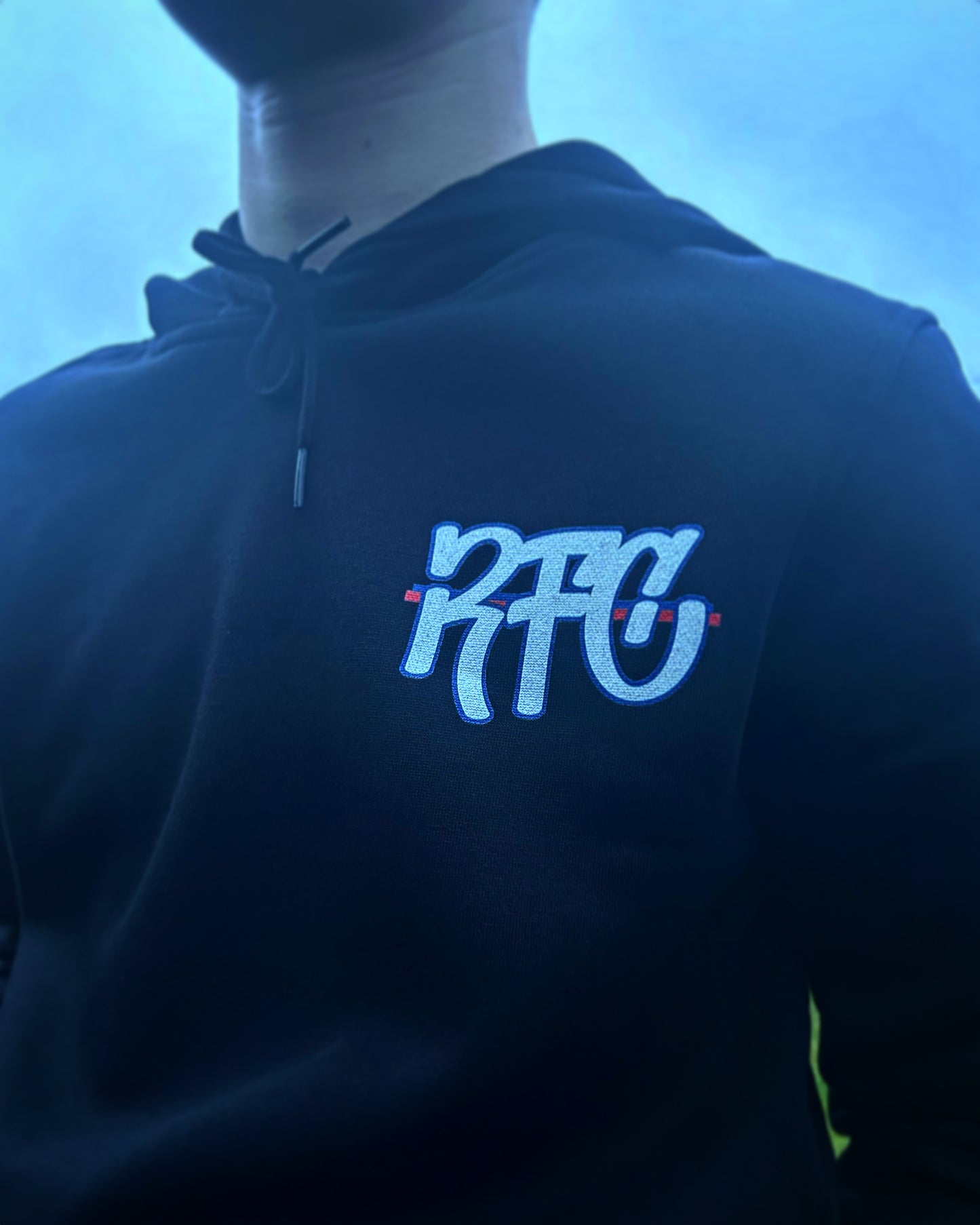 BLACK RFC GRAFFITI HOODIE