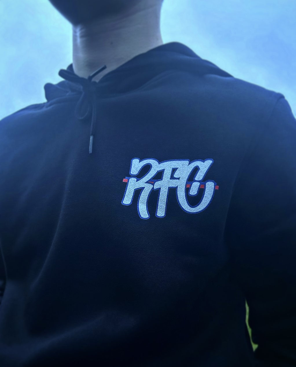 BLACK RFC GRAFFITI HOODIE