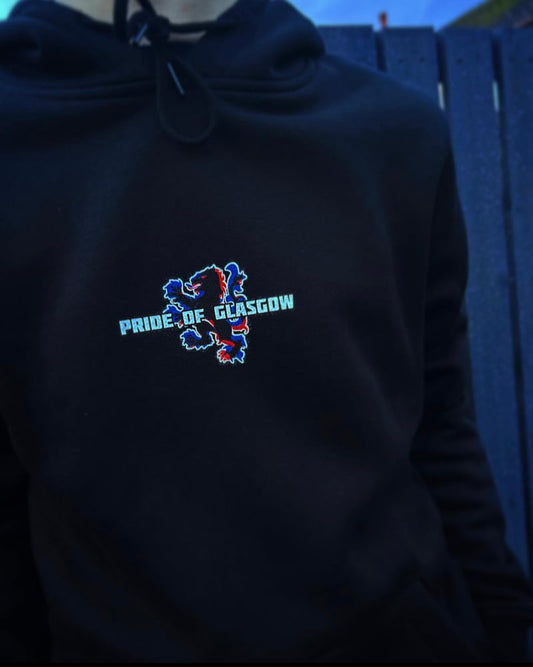 BLACK RAMPANT HOODIE